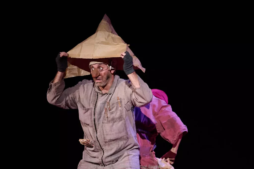 Función de Papirus en el teatro España, Festival Barruguet| FOTO: VILLEGAS PHOTO