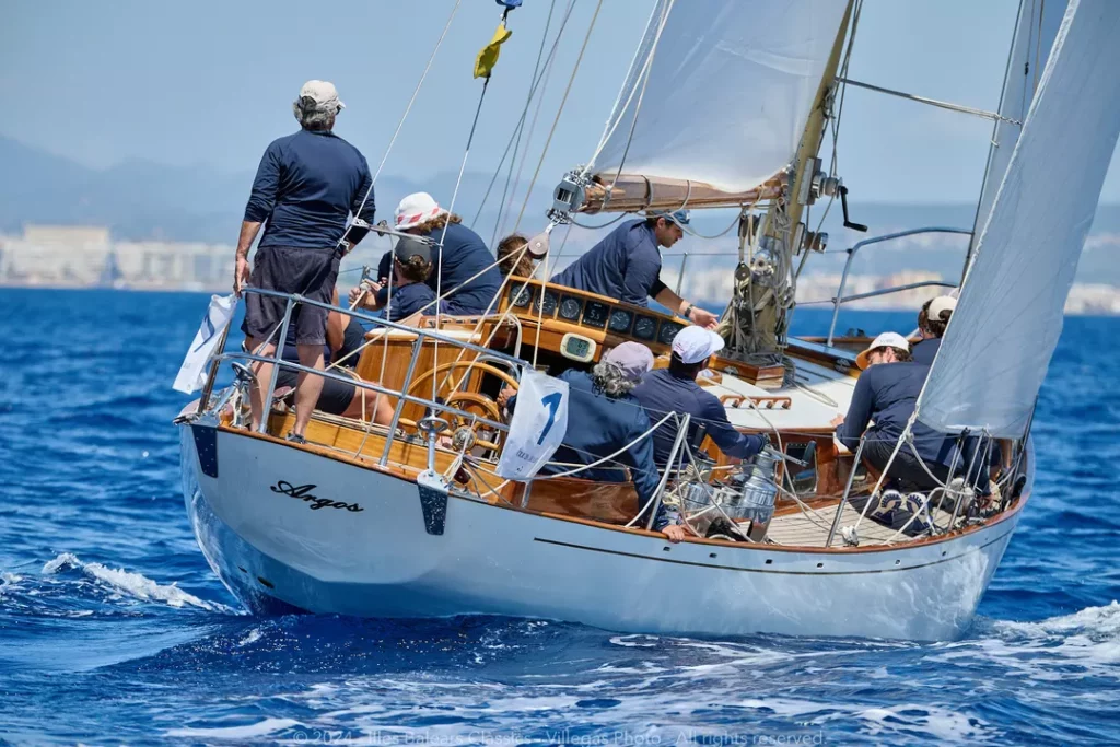 El Argos durante la regata del XXIX Illes Balears Clàssics