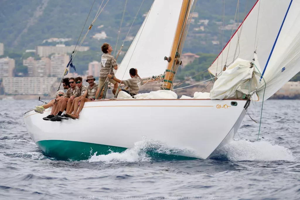 El Sonata durante la regata de Clàssics