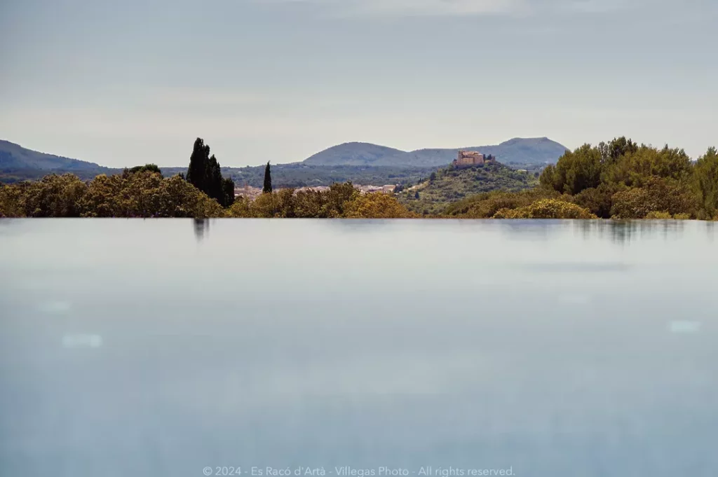 Vistas desde la piscina de Es Racó d'Artà